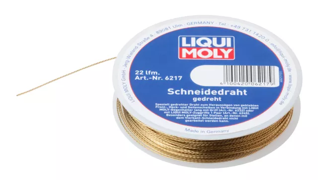 LIQUI MOLY 6217 Schneidedraht gedreht Schneidmittel Draht Sägedraht