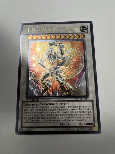 2011 Yu-Gi-Oh! Extreme Victory 1st Edition TG Halberd Cannon (Ultimate Rare)