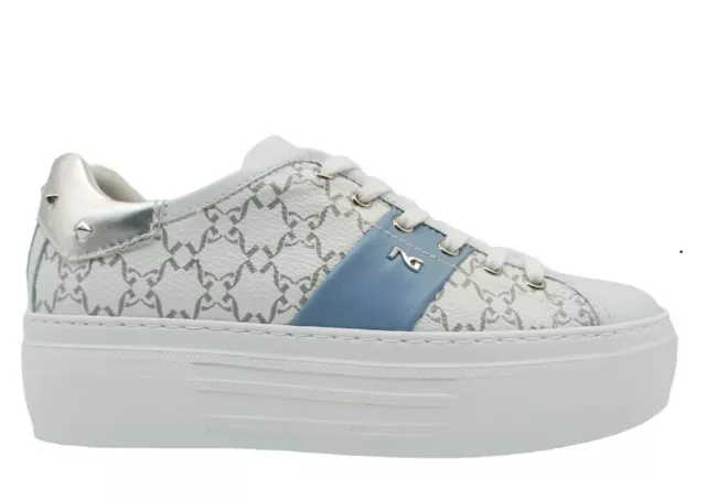Chaussures Femme Nero Giardini E306530D Baskets Platform Casual Basses Cuir