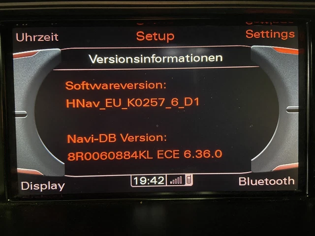 AUDI NAVIGATION PLUS MMI 3G High Update 2023 6.36.0 HNav A4 A5 A6 A8 Q5 ...