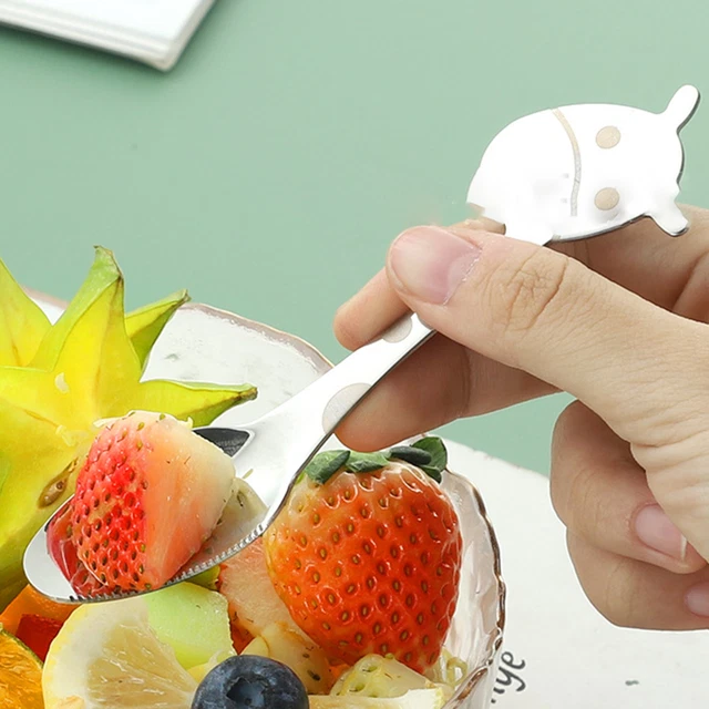1 juego de cucharas de alimentación para bebés ecológicas que ahorran mano de obra alimentación multifuncional para bebés