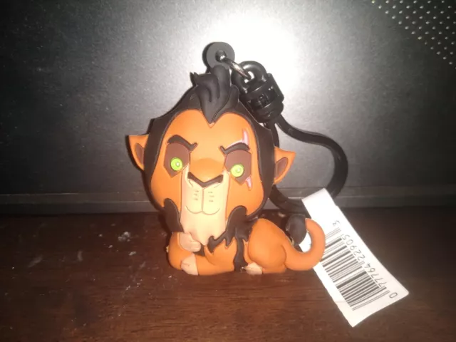 Disney Villains Series 3 Figural Bag Clip 3 Inch Scar