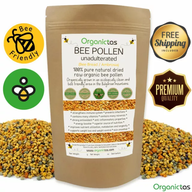 BEE POLLEN 2023 Harvest Raw from Herbal Plants Natural Organic Premium Quality