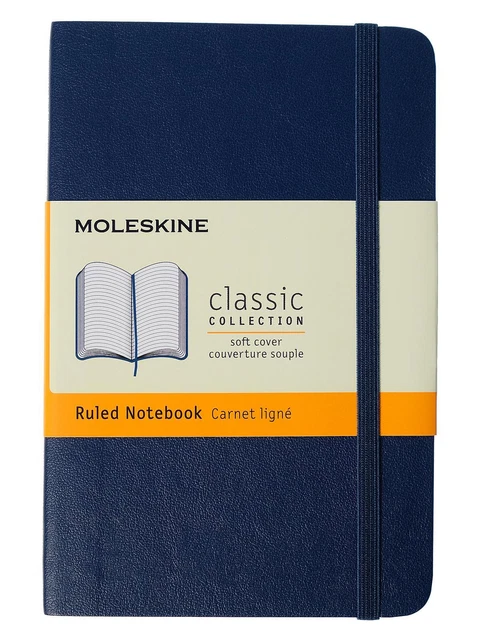 Moleskine Classic Soft Cover Notebooks