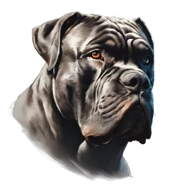 Designer Aufkleber / Sticker Fotosticker - Hunde -  Cane Corso Ital. Mastiff 01