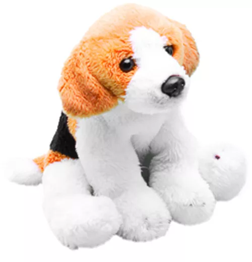 Yomiko Classics 12.7cm Sitting Beagle Dog - Soft Toy by Suki
