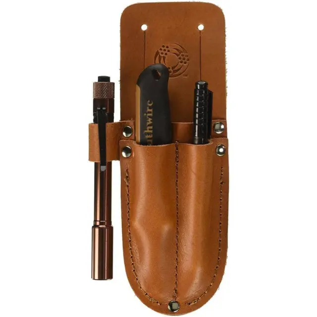 Southwire Cable Splicers Kit ESP Scissors LED Light Leather Carry Pouch 5-Piece