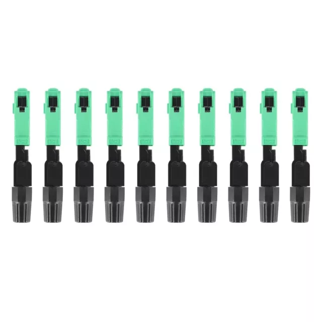 10Pcs Sc/ Fiber Optic Connector Embedded Single Mode Component Fiber1489