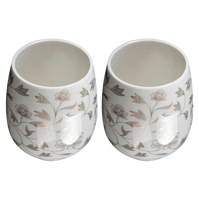 2 stücke Teetassen Zarte Kung Fu Tee Becher Keramik Teuchte Dekorative Tassen