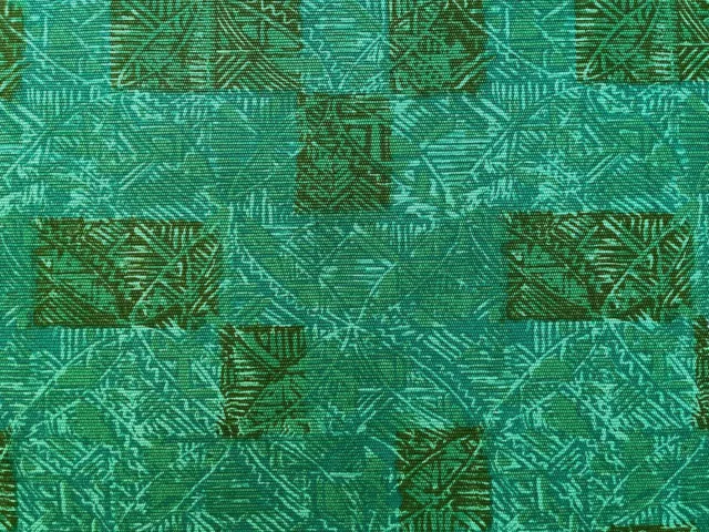 Vintage 70's TROPICAL TIKI Polynesian Hawaiian Island Upholstery Drapery Fabric!