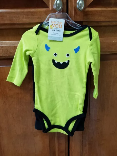 CARTERS JUST ONE YOU CUTE HALLOWEEN 2 PIECE OUTFIT SET GIRL/BOY 6 Months