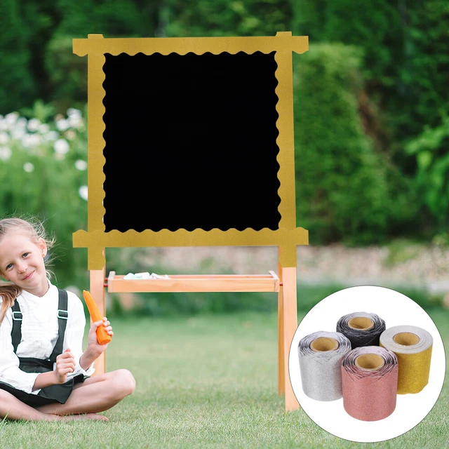 Rouleau Décalcomanie Tableau Noir – Adhésif Vinyle Pour Décoration Chambre, Bureau, Fêtes