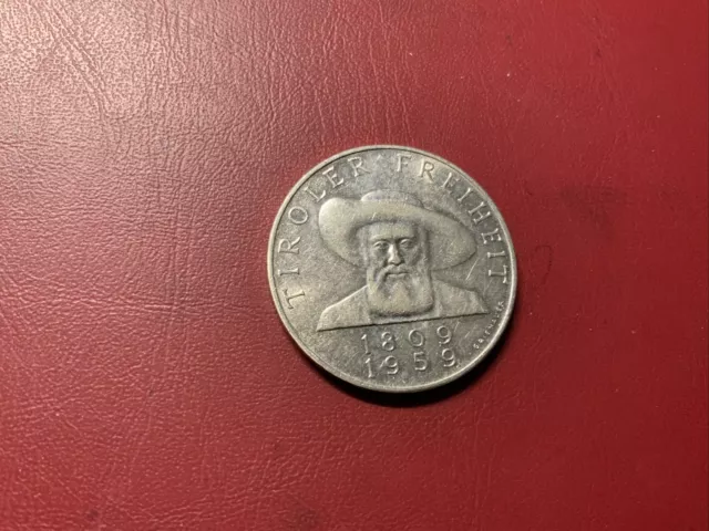 Österreich 50 Schilling 1959 Silber - 150 Jahre Tiroler Freiheit