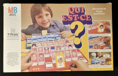 Jeu de société Qui est-ce ? MB 1981