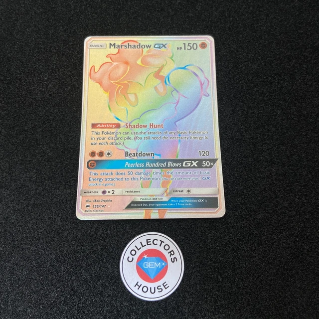 Marshadow GX 156/147 - Brennende Schatten - Pokemon - LP