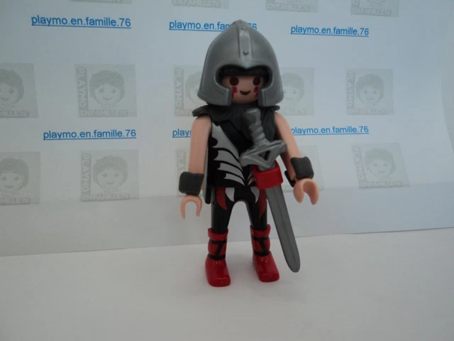 Lot Playmobil Vintage Médiéval - Chevaliers, Dragon, Charrette (sets 4838/5240...)