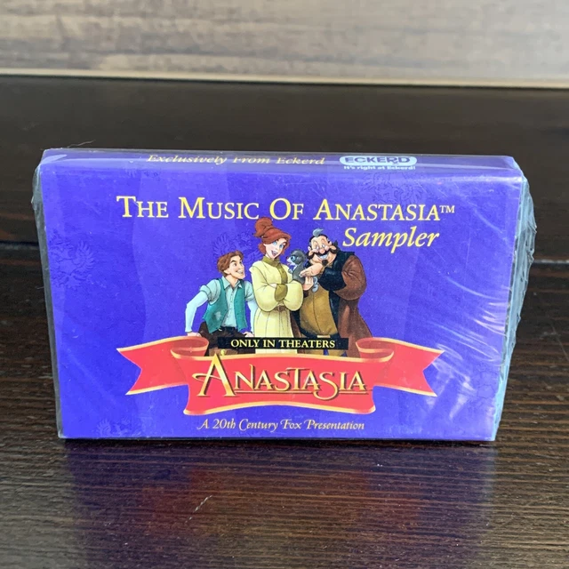 IN BOX 1997 The Music of Anastasia Sampler Eckerd New 20th Century Fox