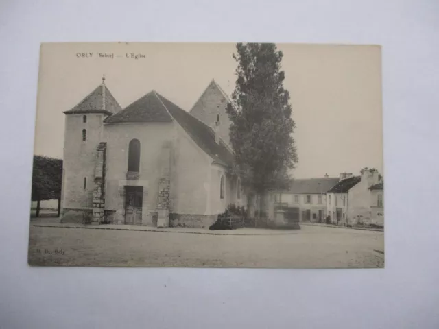 Cpa Val De Marne 94 Orly The Church