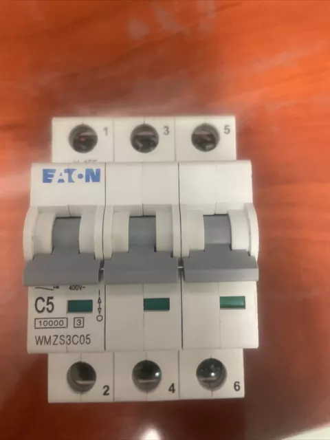 Eaton Wmzs3C05 10Ka 277/480Vac Miniature Circuit Breaker