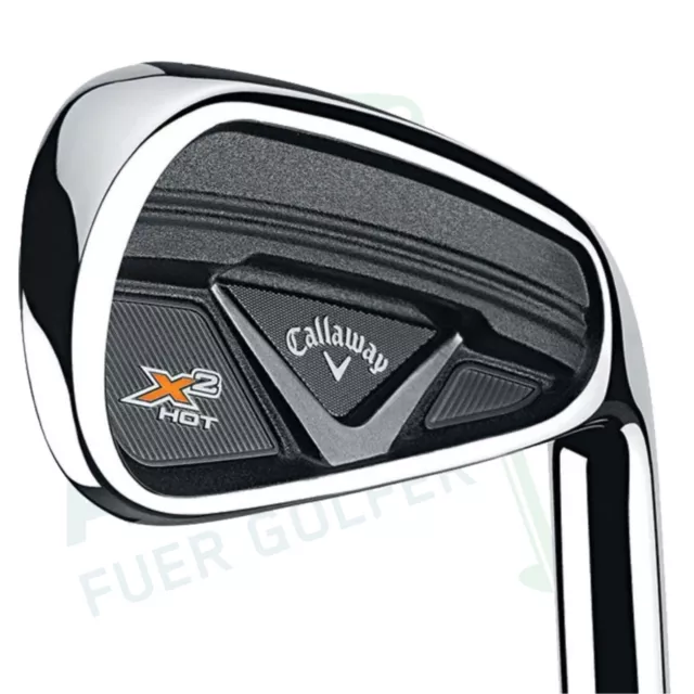 Callaway X ² X2 Chaud Pro Fer 6 Arbre en Acier Flex Rigide Droitier Neuf