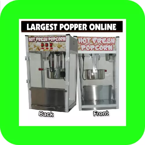 12oz Popcorn Machine DEAL Electric Pop Corn Maker Stainless Events Parties Fetes