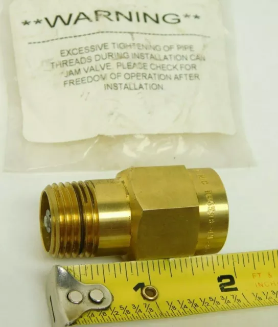 NEW Circle Seal Controls HP500 Series Popoff Relief Valve HP559B-4M-300 BRASS IG