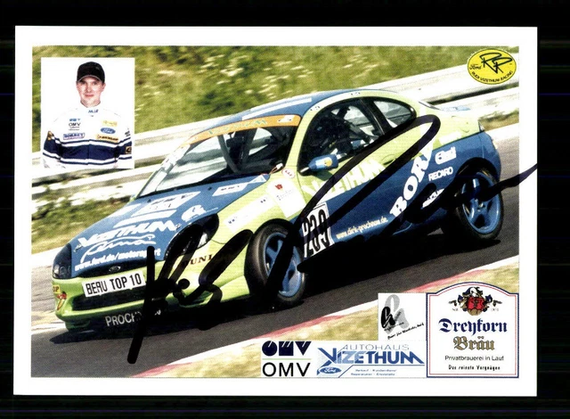 15933 Dirk Müller Motorsport Autogrammkarte original signiert