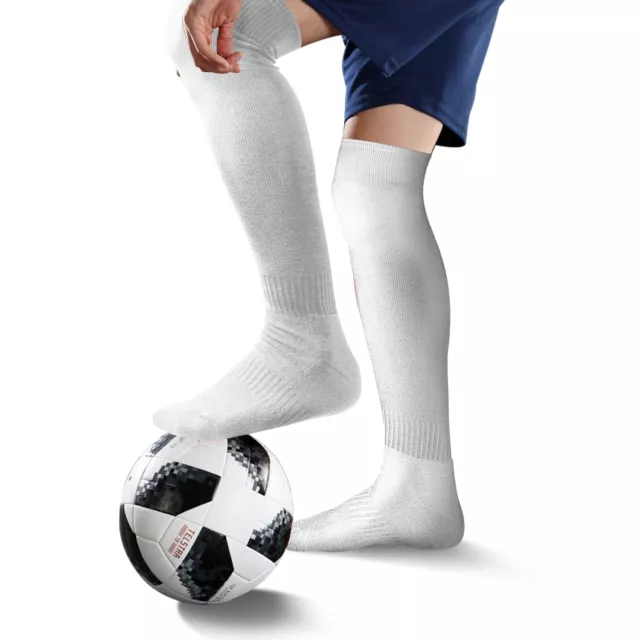 Men's Soccer Football Socks Athletic Long Socks Anti Slip Over Knee High Gift