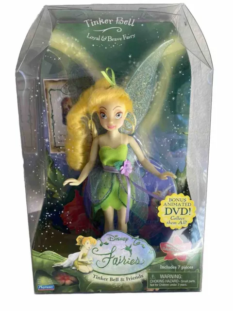 Disney Fairies Celebration Tinker Bell & Friends 8” Doll Playmates 2006 NEW