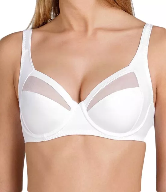 PLAYTEX PERFECT SILHOUETTE Bra White Size 40C Underwired Full Cup P04R3 New  £24.89 - PicClick UK