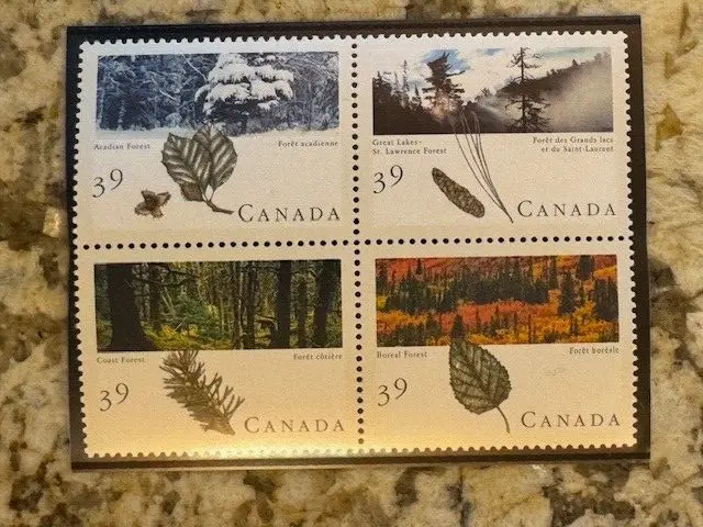 Stamps Canada NH SC#1286a (1990) VF SCV $2.60