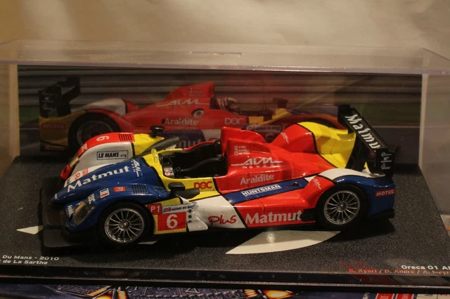 IXO 1/43 LMM170 Oreca Aim #10 Lmp1 Le Mans 2009 Diecast Model Car IXO 1/43 LMM170 Oreca Aim #10 Lmp1 Le Mans 2009 Diecast Model Car