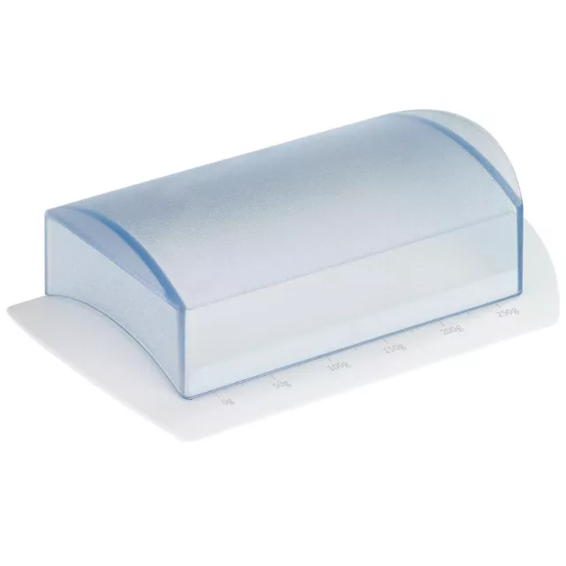 Westmark Table Butter Dish With Scale, Plastic, White/Translucent, 21162270