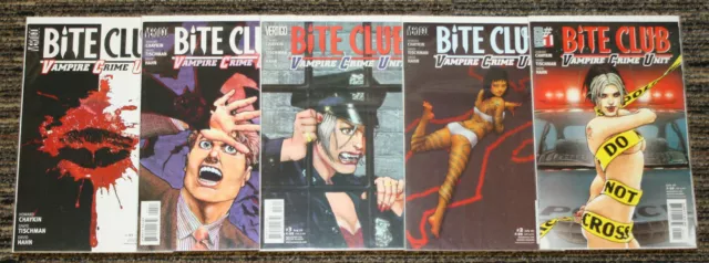 DC Bite Club #1-5 & Bite Club: Vampire Crime Unit #1-5 COMPLETE SETS Chaykin