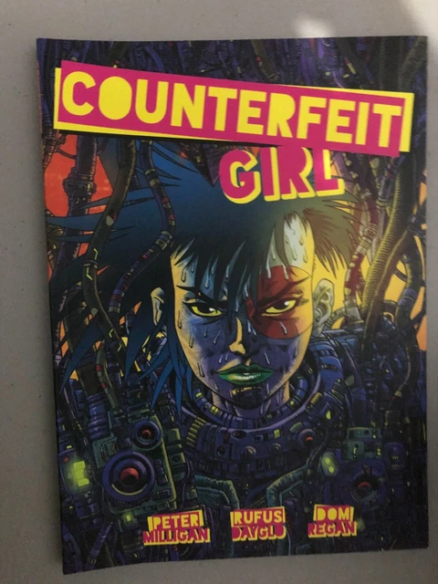 Counterfeit Girl paperback Peter Milligan Rufus Dayglo 2000AD BRAND NEW NM J03D