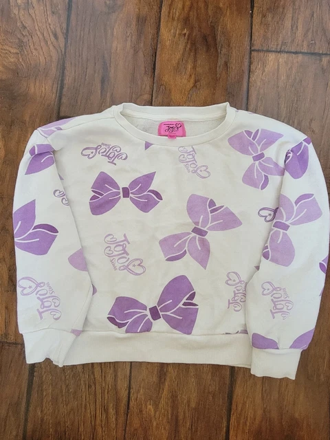 Jojo Siwa Girls White Sweatshirt 7
