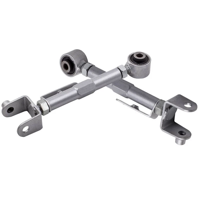 PAIR REAR SUSPENSION Adjustable Camber Control Arms Kit Fit Honda ...