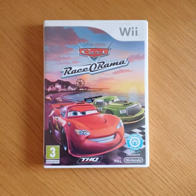 Disney Pixar Cars Race-O-Rama Nintendo Wii PAL Game With Manual – Retro Unit