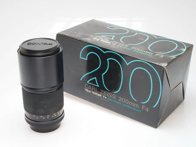 Carl Zeiss 200mm F4 Tele-Tessar T* Lens For Contax/Yashica