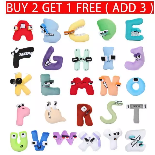 INTERACTIVE ALPHABET LORE Russian Letter Plush Toy Engaging And Educational  For $18.58 - PicClick AU