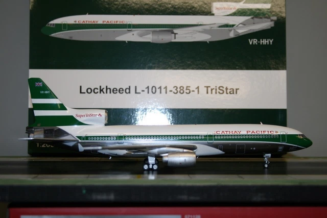 キャセイパシフィック L-1011 JFOX 1/200 PREVIEW: J Fox 1/200 Cathay Pacific L-1011 Tristar Unboxing