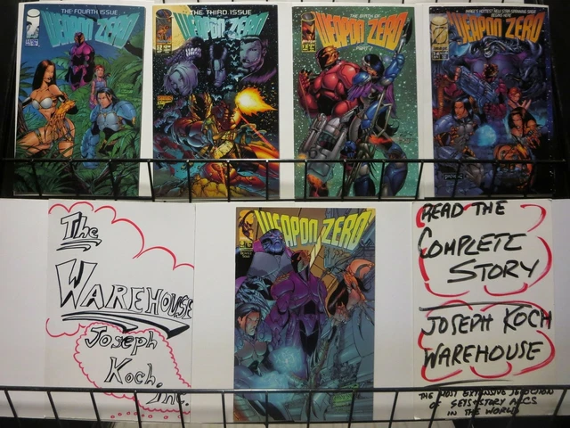 Weapon Zero (1995 Im/Top Cow) T-4 - T-1, 0  Simonson