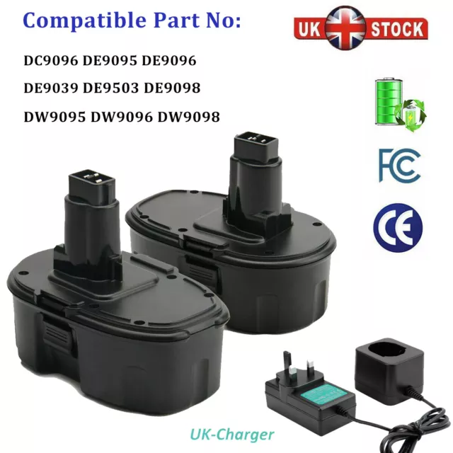 Dewalt de9098 18v 2025 1.3 ah battery charger