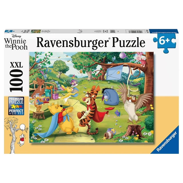 RAVENSBURGER PUZZLE WINNIE the Pooh 100 XXL Pieces Kids Children Puzzle ...