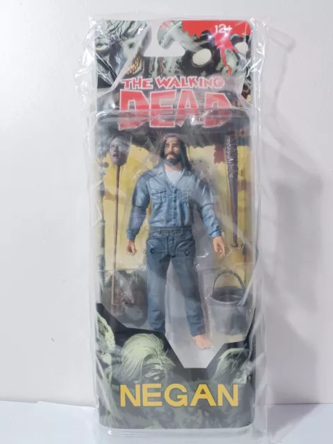 Negan Smith from The Walking Dead Comic Series 5 McFarlane 6" action figure. New