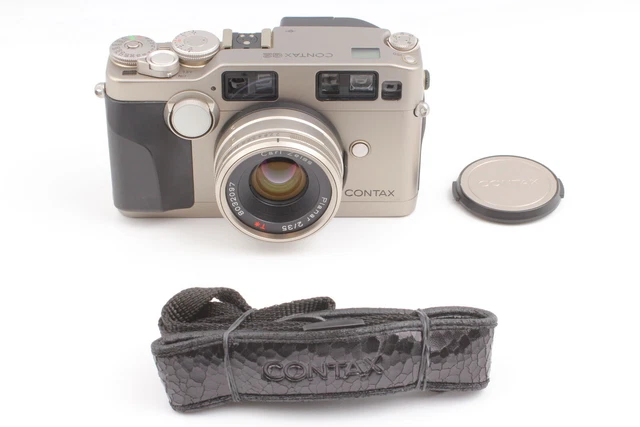 [Fast neuwertig] Contax G2 Messsucherkamera & Zeiss Planar 35mm f/2 T*...