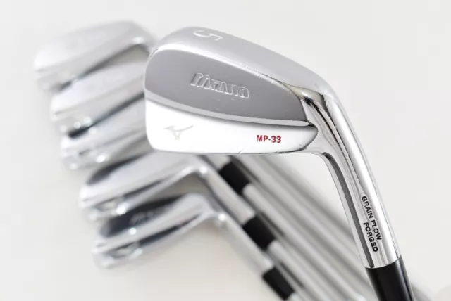 MIZUNO MP-33 GF Forged Iron set 5-6-7-8-9-P PW Dynamic Gold S200 DG Irons