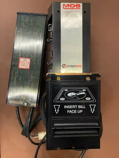 Coinco BA32SA 24V MDB Validator Dollar Bill Acceptor Coin Changers 90 Day War.