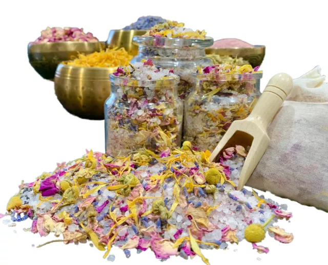 Salt Bath Goddess Garden Botanical Tea Soak - Crystal Wonderland