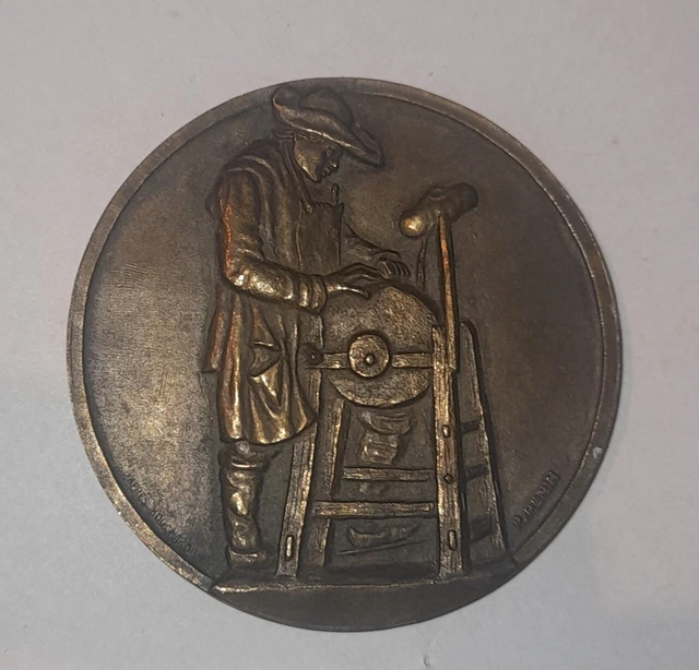 Medaille Bronze Durr Schmidta Lyon Depuis 100 Ans 1864 1964